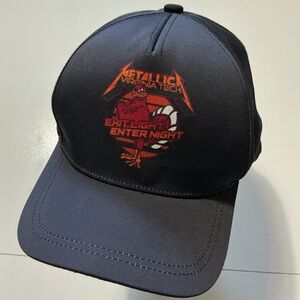 Metallica Virginia Tech Hokies M72 World Tour 2025 Rock Band Strapback Cap Hat
